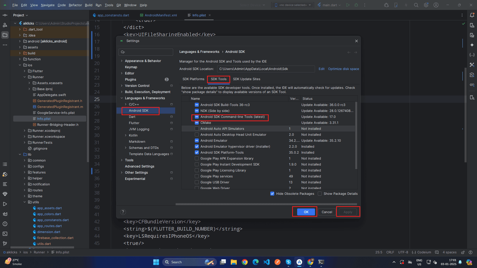 android sdk pic